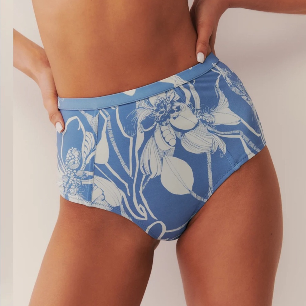 NWT Reformation Azure Bikini Bottom - XS Cozumel